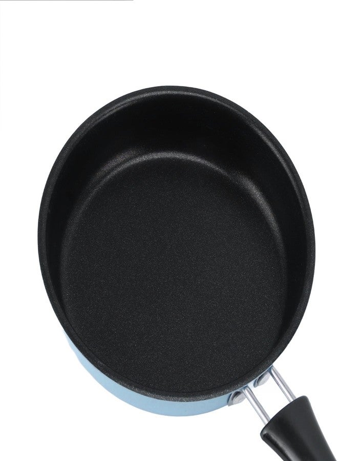 MEKOTRIN Non Stick Frying Pans Stainless Steel Skillet Small Omelet Pans Calibre 4 Inch(4 Inch, Blue) - Image 3
